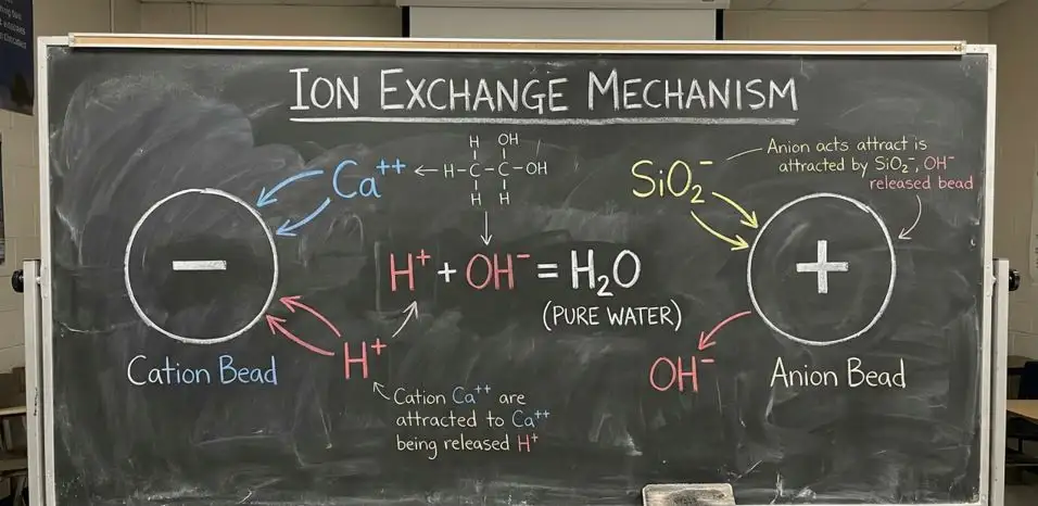 Fungsi Resin Kation dan Anion dalam Sistem Water Treatment