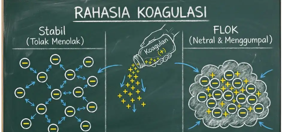 Seni Menjernihkan Air: Koagulasi dan Flokulasi itu Apa Sih?