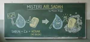 Misteri Air Sadah: Kenapa Sabun Tidak Berbusa?