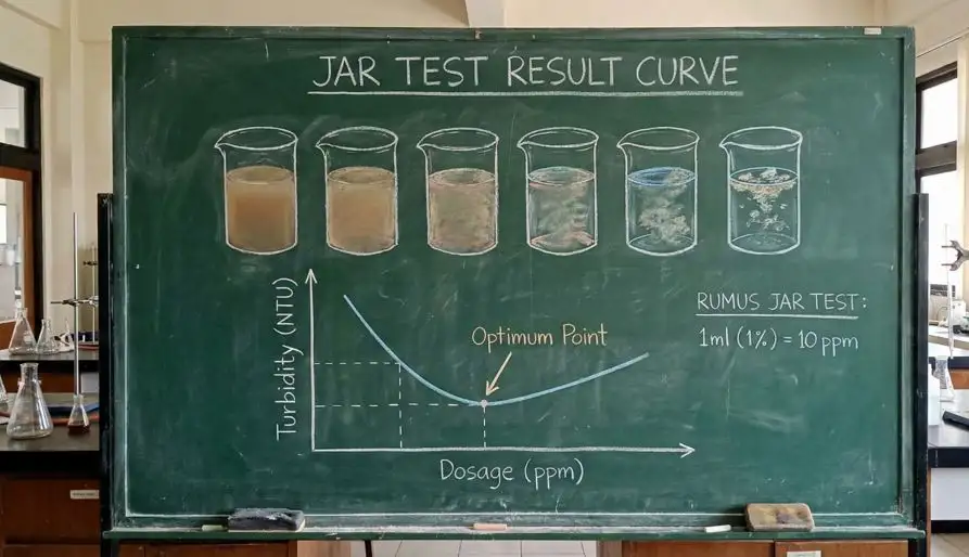 Meracik dengan Hati: Cara Menentukan Dosis Kimia (Jar Test)