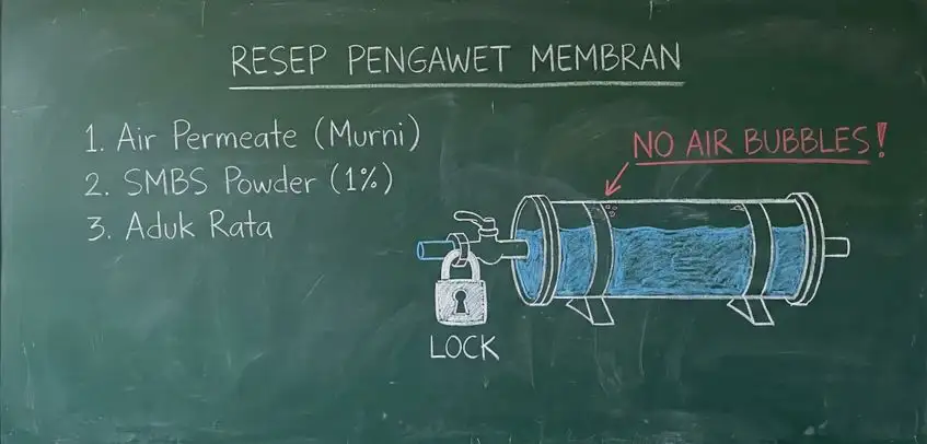 Menyimpan Amanah: Cara Preservasi Membran Saat Mesin Mati Lama