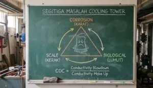 Sistem Pendingin: Mengatasi Lumut dan Kerak di Cooling Tower