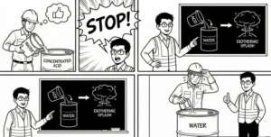 Bekerja dengan "Api Cair": Safety Regenerasi Asam & Basa