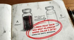 Warna Limbah Masih Pekat? Solusi Decoloring Agent