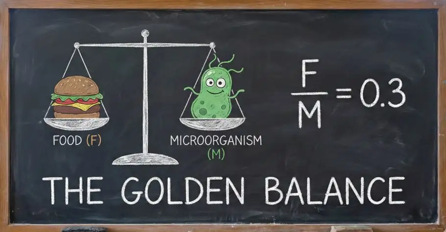 Memberi Makan yang Halal & Thoyyib: Rasio F/M (Food to Microorganism)