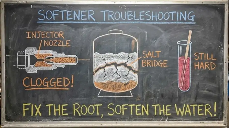 Masalah Umum Softener: Kenapa Air Masih Terasa Kesat?