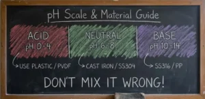 Panduan Memilih Material Pompa Tahan Korosi untuk Air Asam & Basa