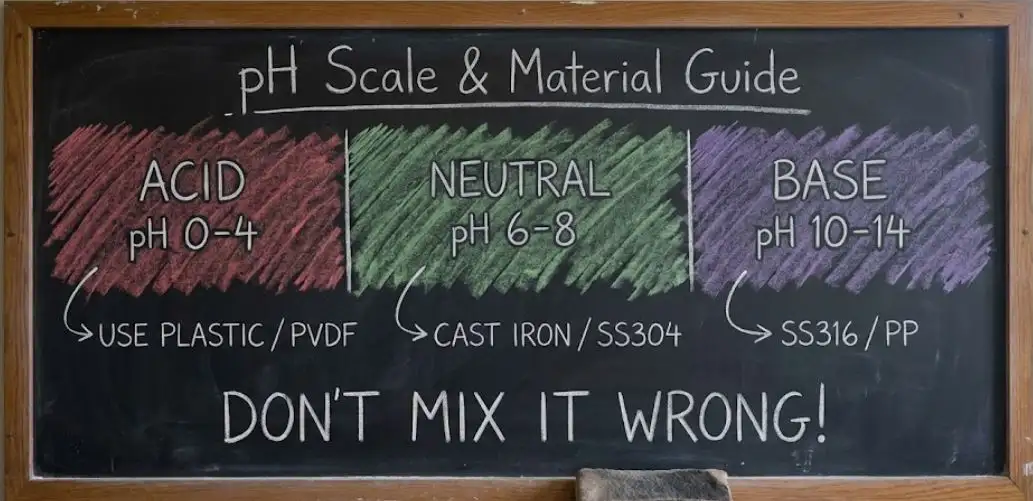 Panduan Memilih Material Pompa Tahan Korosi untuk Air Asam & Basa