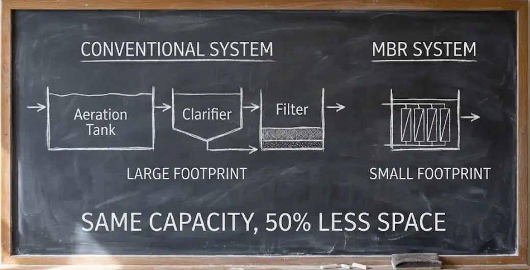 Apa Itu MBR (Membrane Bioreactor)? Solusi IPAL Recycle Hemat Tempat