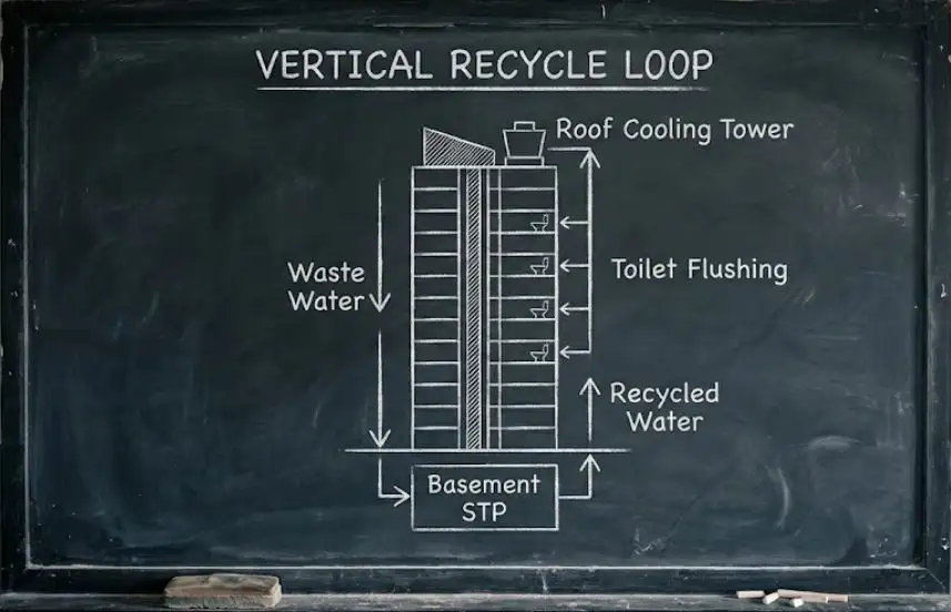 01.Sistem Daur Ulang Air Limbah Domestik pada Gedung Bertingkat (High Rise) Sistem Daur Ulang Air Limbah Domestik pada Gedung Bertingkat (High Rise)