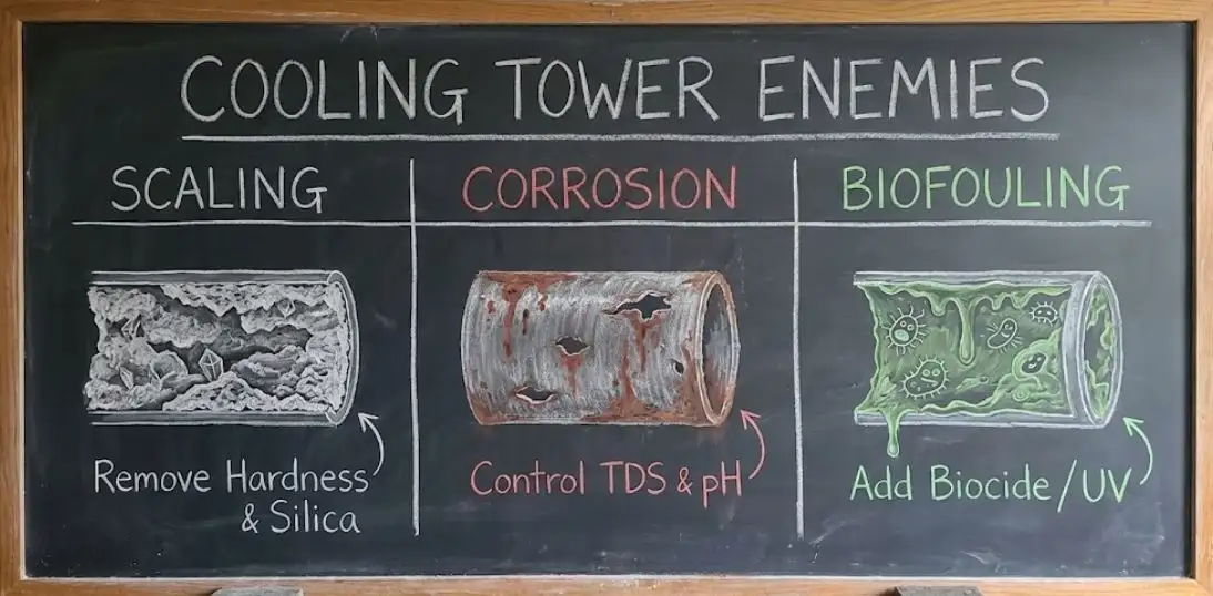 01.Ubah Limbah Jadi Pendingin: Syarat Air Recycle Masuk Cooling Tower Ubah Limbah Jadi Pendingin: Syarat Air Recycle Masuk Cooling Tower