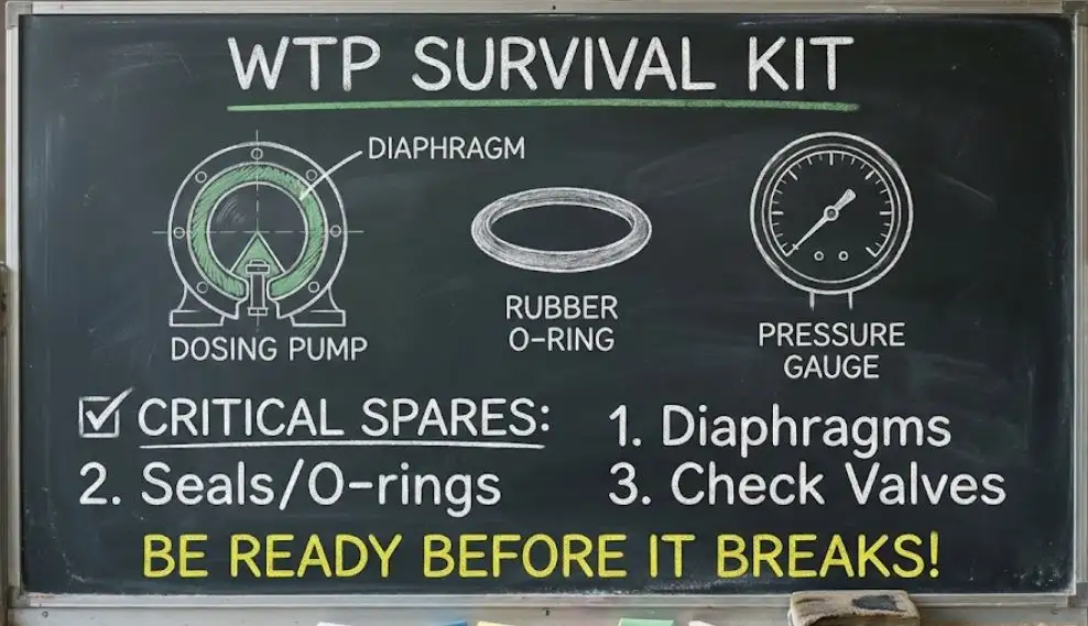 Senjata Cadangan: Daftar Sparepart Wajib Stok di Gudang