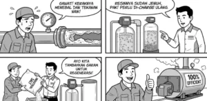 Pasukan Penukar Ion: Cara Kerja Resin Kation Menangkap Kapur