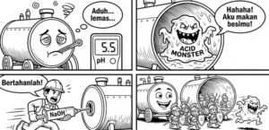Misteri pH Drop: Kenapa Air Boiler Tiba-Tiba Asam?