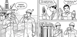 Cara Menghilangkan Kandungan Boron pada Air Hasil Desalinasi SWRO