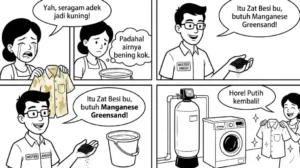 Cara Menghilangkan Bau Besi dan Air Kuning dengan Manganese Greensand