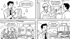 Sistem Daur Ulang Air Limbah Domestik pada Gedung Bertingkat (High Rise)