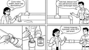 Tetesan Kecil Pembawa Bencana: Deteksi Dini Kebocoran Pipa
