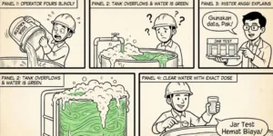 Jar Test Spesial: Mencari Titik Endap Nikel dan Seng (Zn)