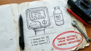Mengatur "Otak" Mesin: Setting Control Valve Softener Otomatis